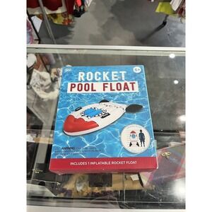 New In Packaging Inflatable Rocket Float Pool Beach Float
